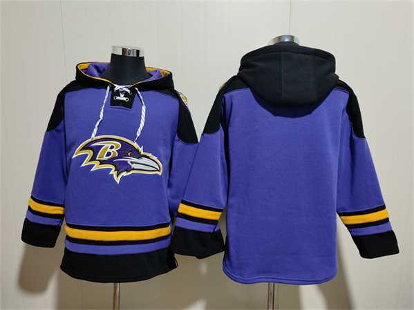 Men's Baltimore Ravens Blank Ageless Must-Have Lace-Up Pullover Hoodie,We sell and wholesale Men's Baltimore Ravens Blank Ageless Must-Have Lace-Up Pullover Hoodie on line form chian!